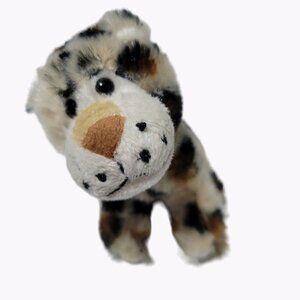 Wishpets Zooite Leopard 3 inch Mini Plush Spotted Big Cat Stuffed Animal Toy